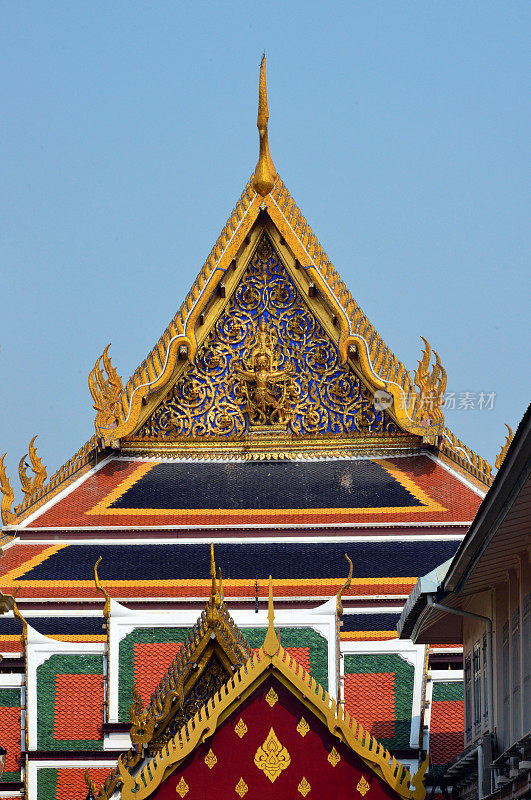 佛寺/翡翠佛寺-圣典堂鼓室-泰国曼谷